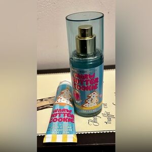 Bath & Body Works Warm Butter Cookie Travel Hand Cream & Mist